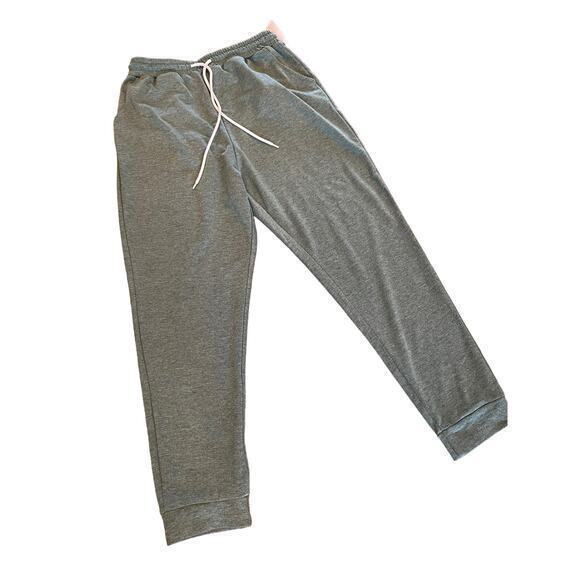 EUC Jogger Pants Women Medium Heathered Green, Lightweight Athletic‎ Pants - Picture 5 of 10